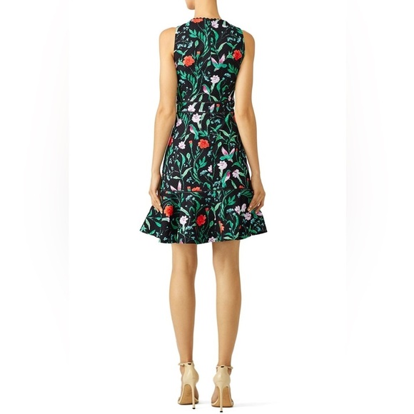 Kate Spade New York Jardin Tile Jacquard Dress - Picture 3 of 12